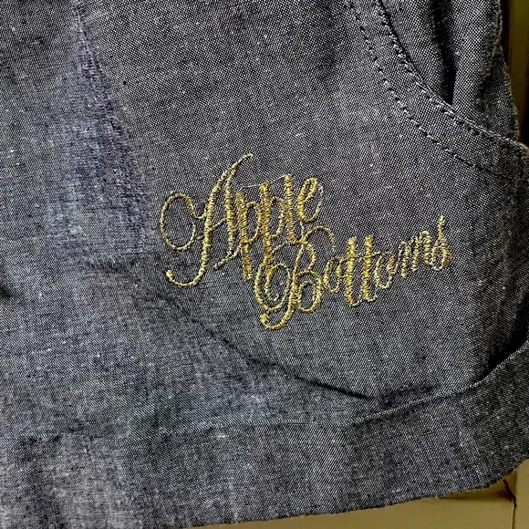 NWT. Apple Bottom romper short set. One piece. Size M. - Picture 4 of 5